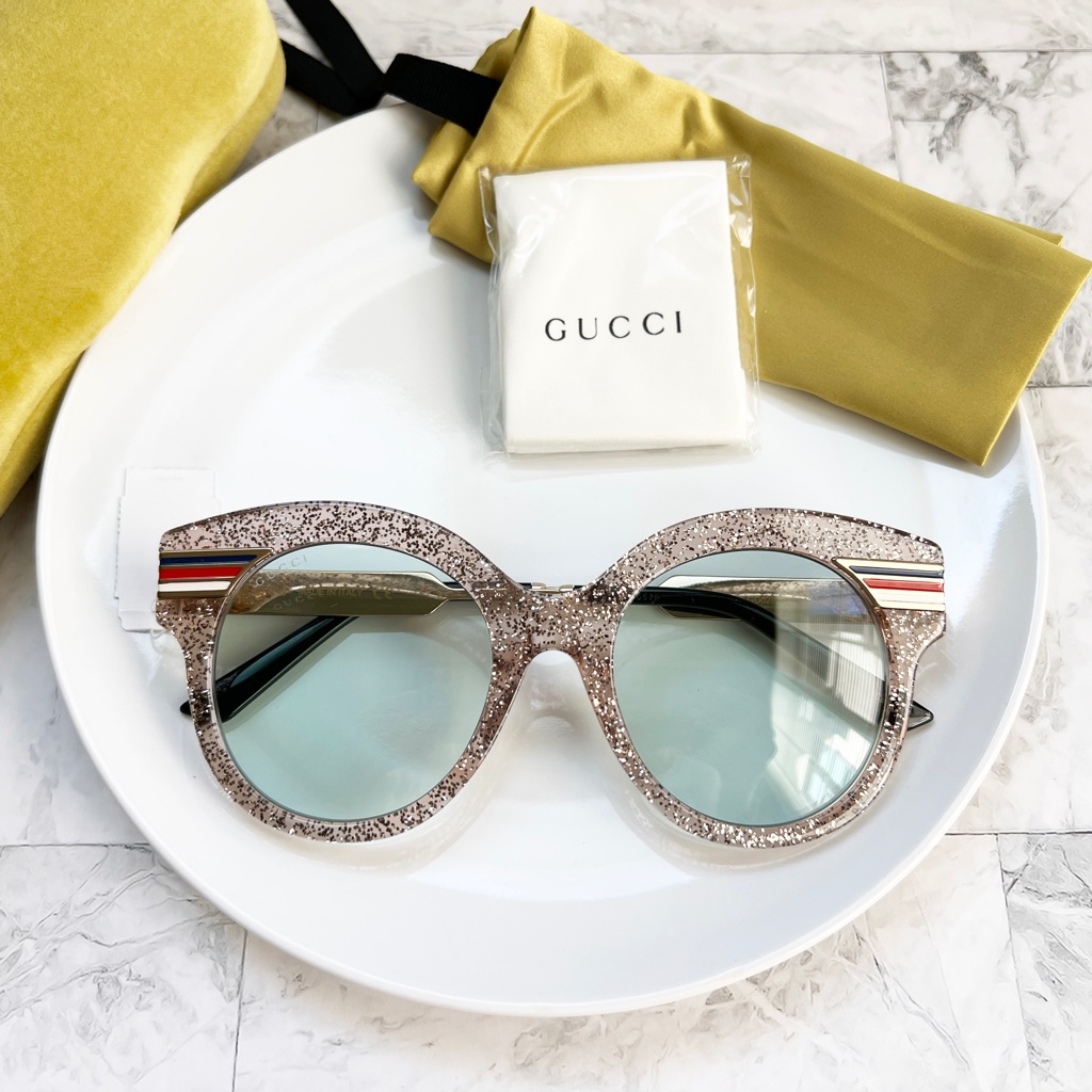 New Gucci 52mm Glitter Sunglasses